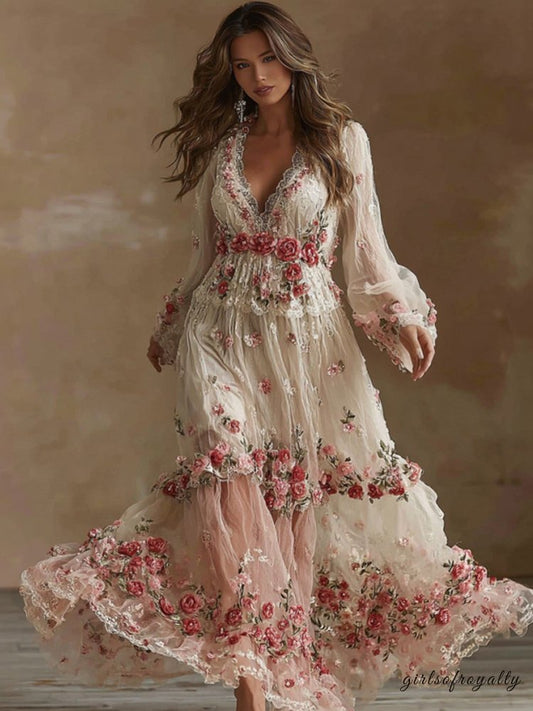 Classic Vintage Dress with a Flattering Fit