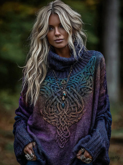 Classic Vintage Sweater with a Flattering Fit