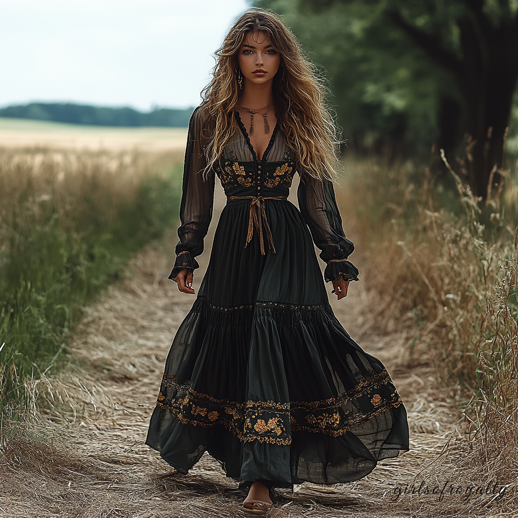 Beautifully Finished Dress in a Timeless Design