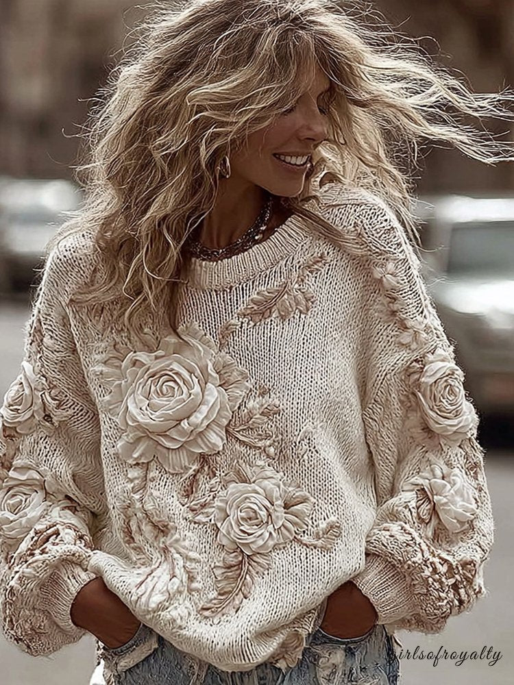 Beautifully Finished Sweater in a Timeless Design