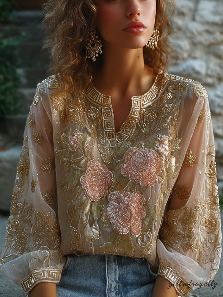Beautifully Crafted Top in a Classic Style