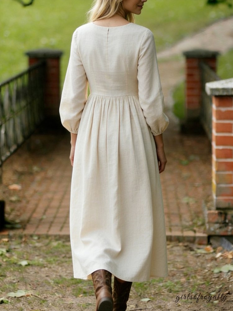 Elegantly Styled Dress for Everyday Wear