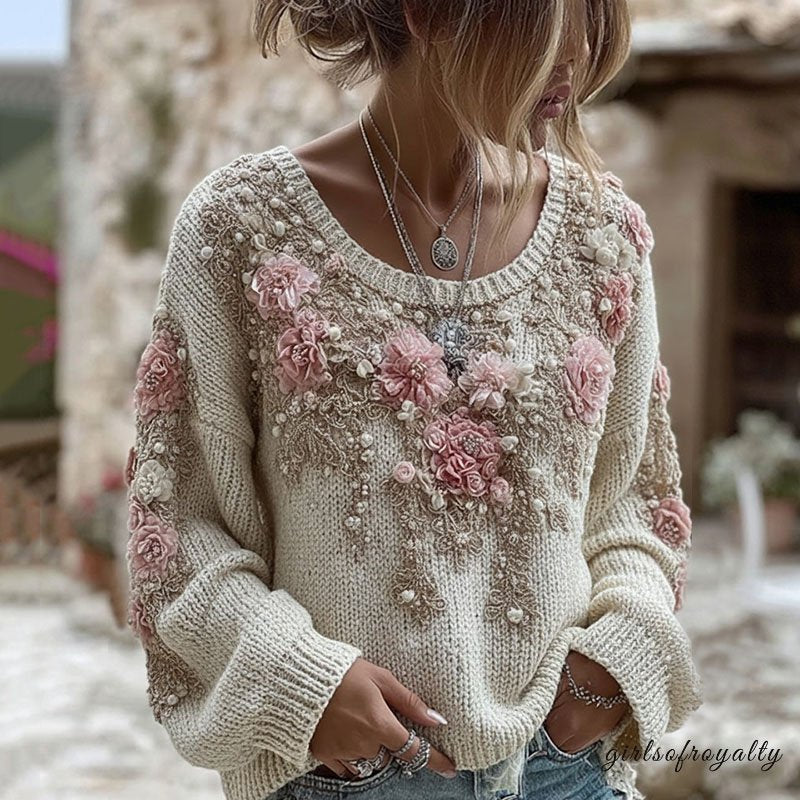 Well Tailored Sweater with a Graceful Silhouette