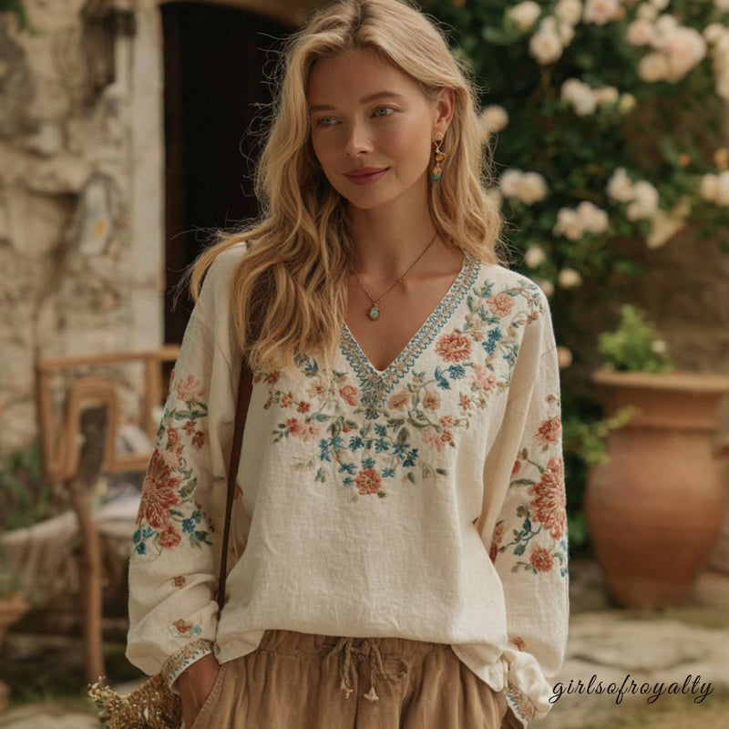 Vintage Inspired Top with a Contemporary Edge