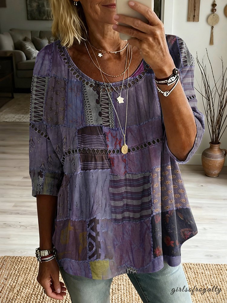 A Vintage Style Top with Delicate Timeless Details