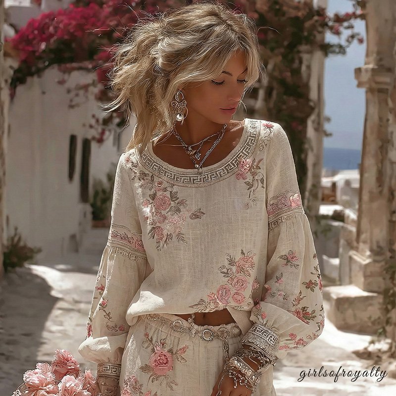 Well Tailored Top with a Graceful Silhouette