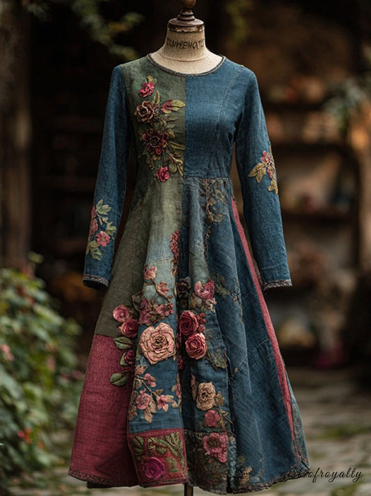A Vintage Style Dress with Delicate Timeless Details