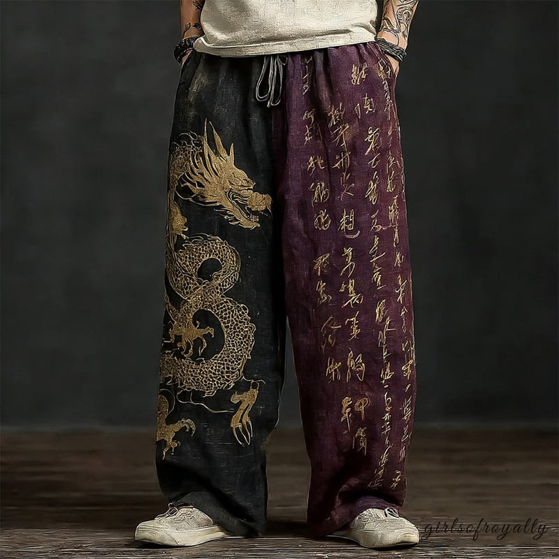 A Vintage Style Pants with Delicate Timeless Details
