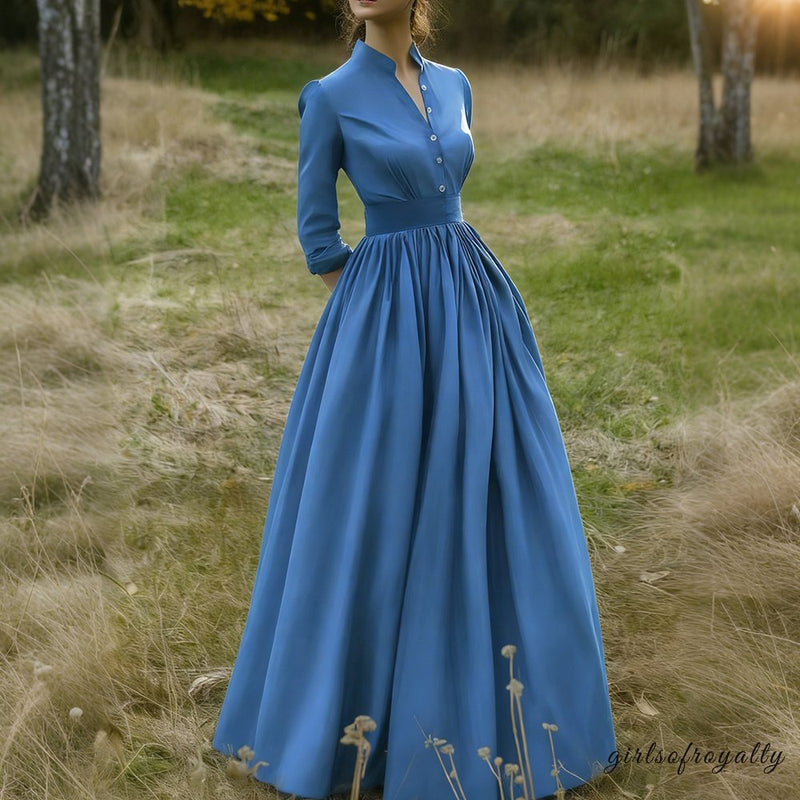 A Vintage Style Dress with Delicate Timeless Details
