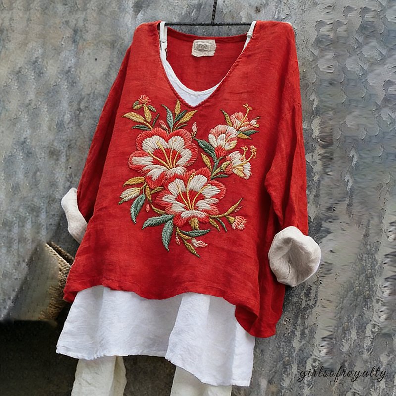 A Vintage Style Shirt with Delicate Timeless Details
