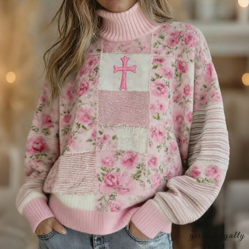 Vintage Inspired Sweater with a Contemporary Edge