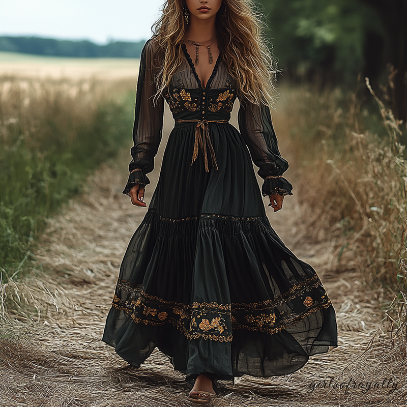 Beautifully Finished Dress in a Timeless Design