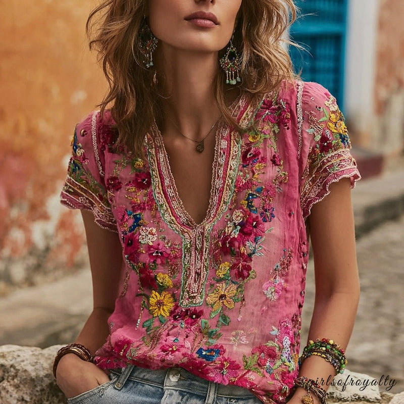 Beautifully Balanced T-Shirt with Timeless Character