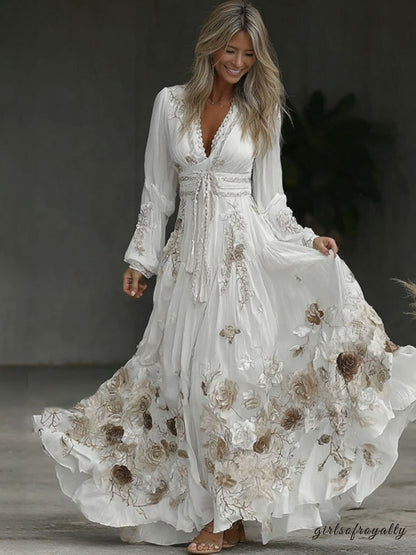 Classic Vintage Dress with a Flattering Fit