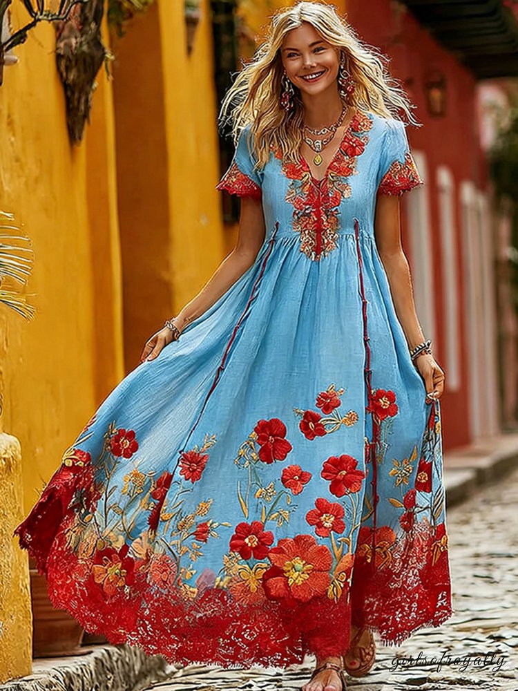Vintage Inspired Dress with a Contemporary Edge