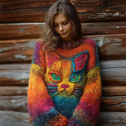 A Vintage Style Sweater with Delicate Timeless Details