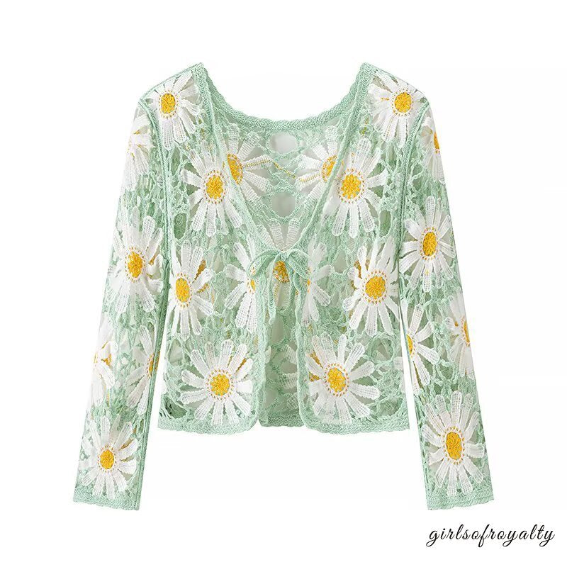 Vintage Inspired Cardigan with a Contemporary Edge