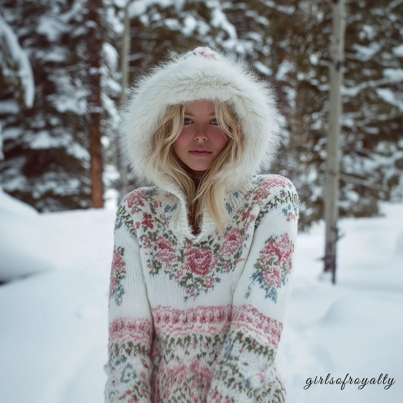 Classic Vintage Sweater with a Flattering Fit