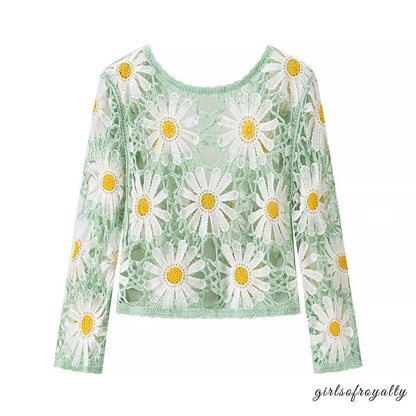Vintage Inspired Cardigan with a Contemporary Edge