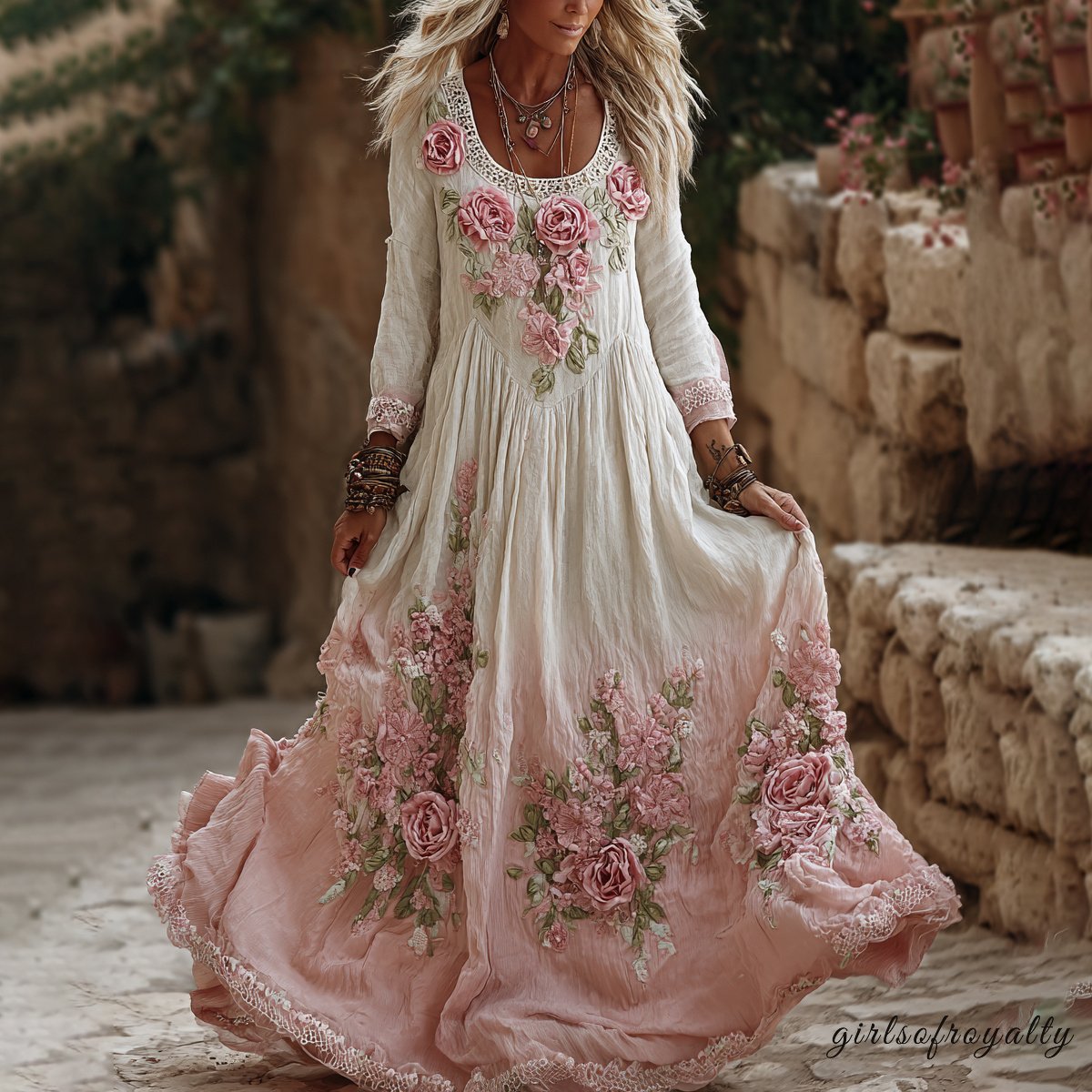 White pink