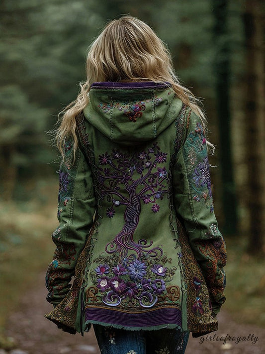 A Vintage Style Cardigan with Delicate Timeless Details