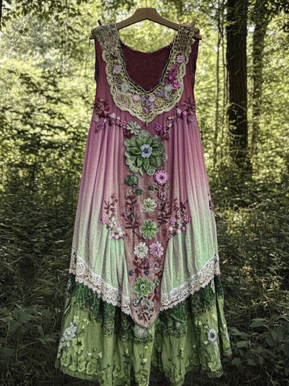 Green pink