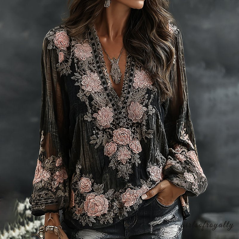 Gracefully Styled Top for Any Occasion
