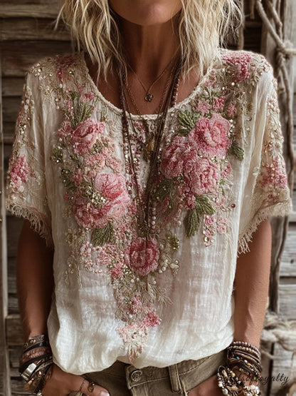 Well Tailored T-Shirt with a Graceful Silhouette