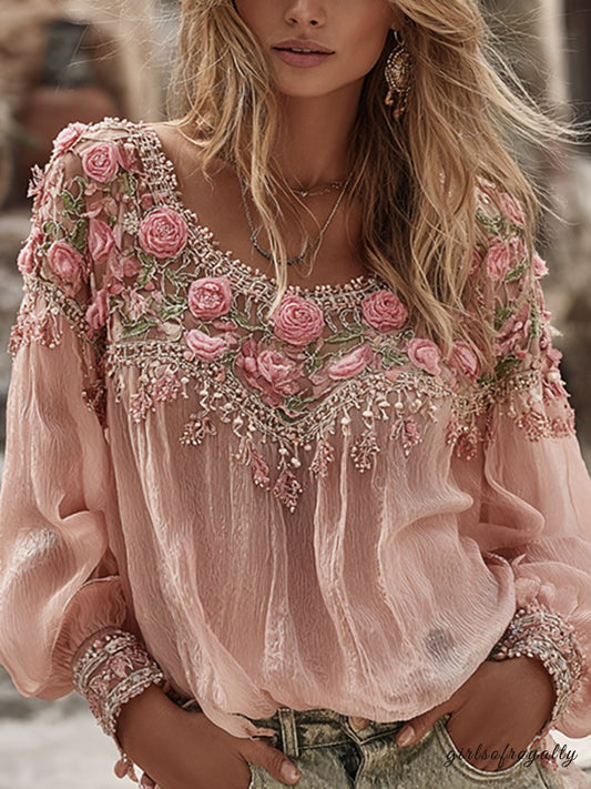Classic Vintage Top with a Flattering Fit