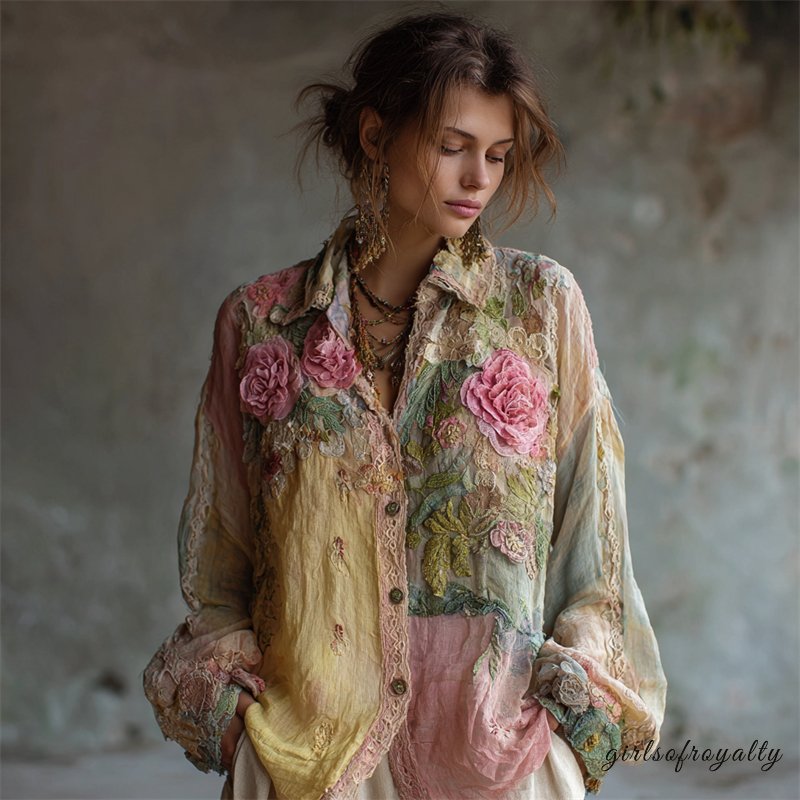 Beautifully Finished Blouse in a Timeless Design