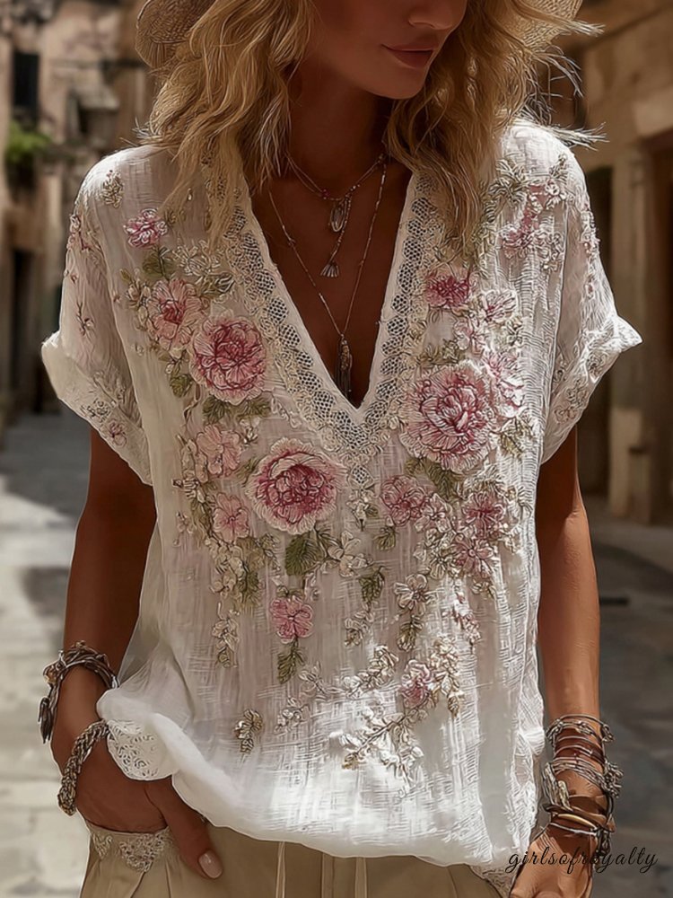 Beautifully Balanced T-Shirt with Timeless Character