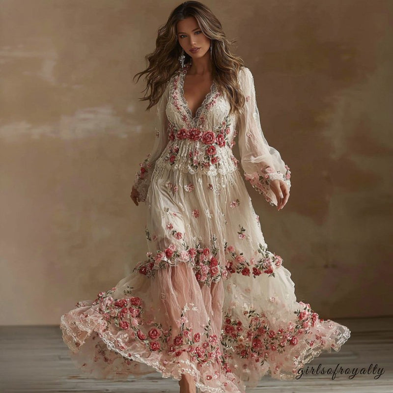 Classic Vintage Dress with a Flattering Fit