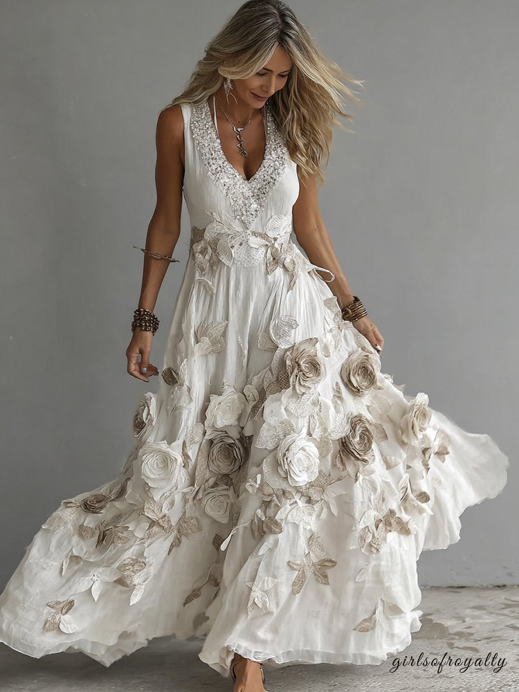Classic Vintage Dress with a Flattering Fit