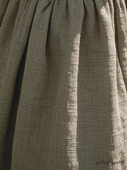 A Vintage Style Dress with Delicate Timeless Details