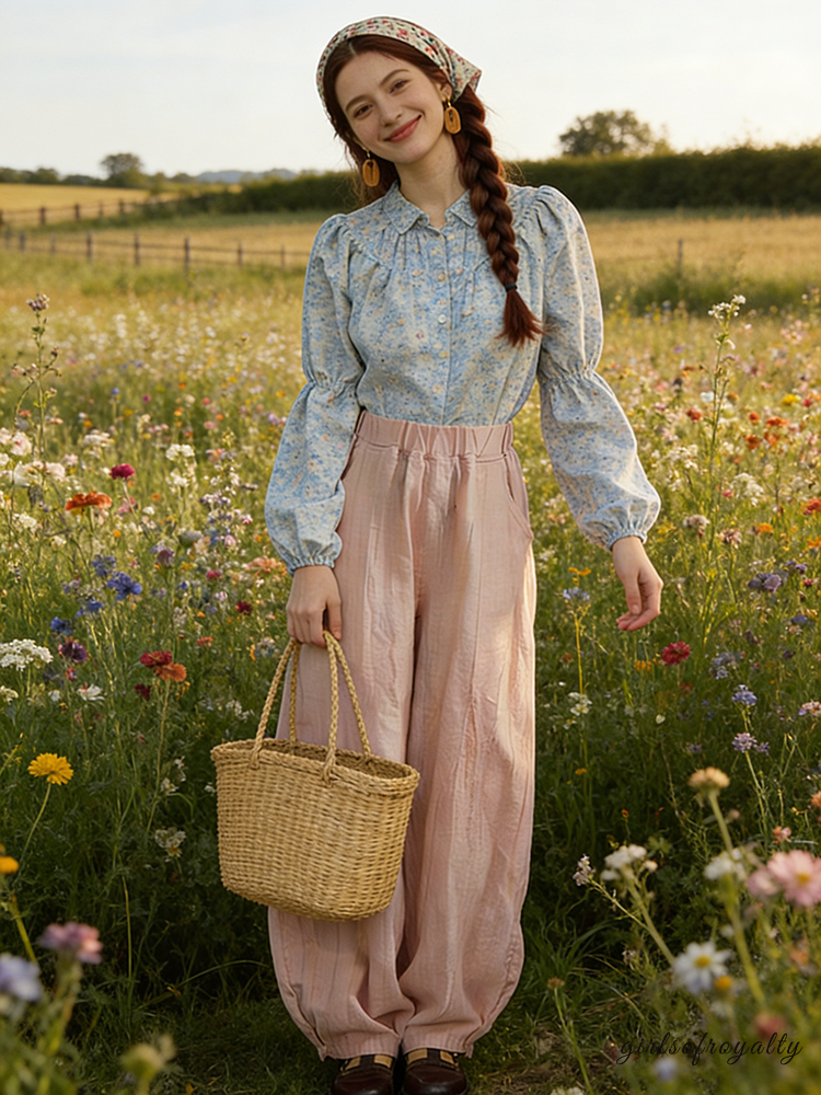 Classic Vintage Trousers with a Flattering Fit