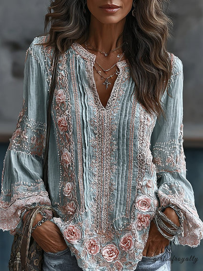 Classic Vintage Top with a Flattering Fit