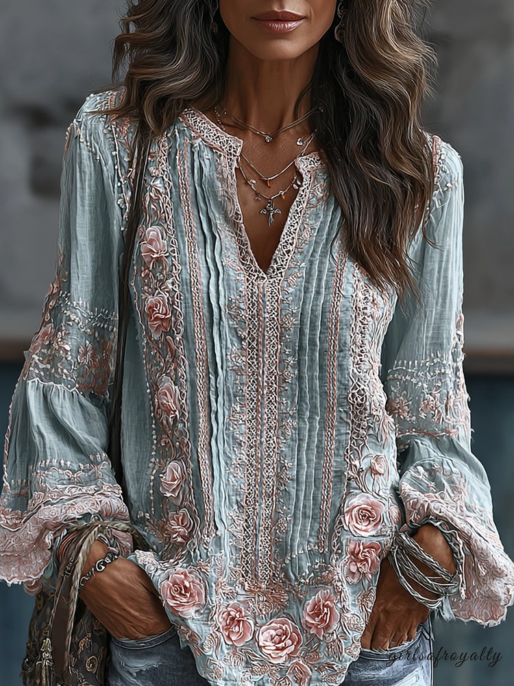 Classic Vintage Top with a Flattering Fit