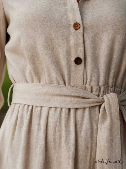 A Vintage Style Dress with Delicate Timeless Details
