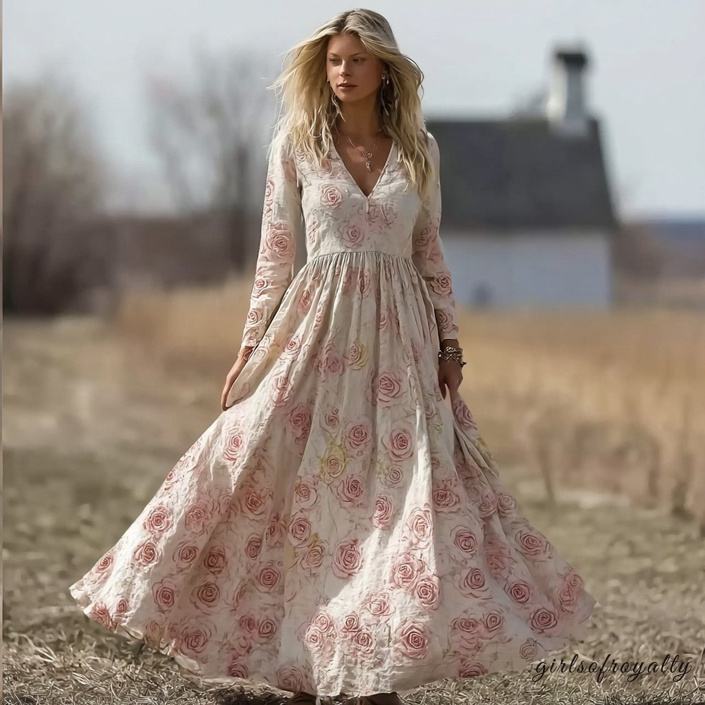 Classic Vintage Dress with a Flattering Fit
