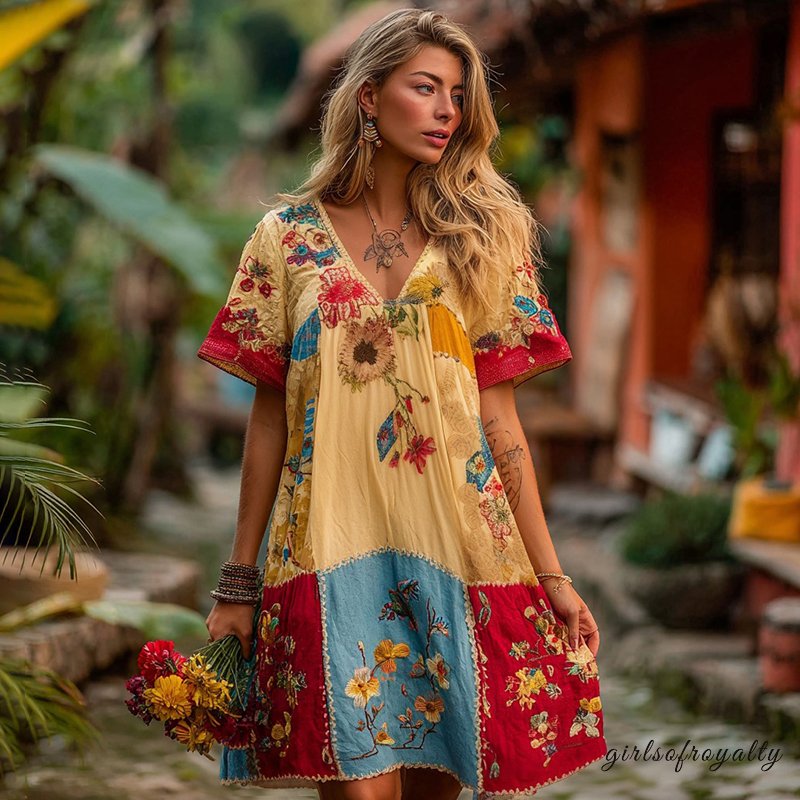 Vintage Inspired Dress with a Contemporary Edge