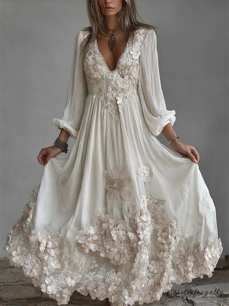 Classic Vintage Dress with a Flattering Fit