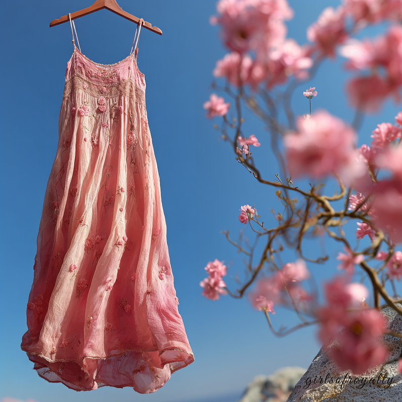 A Vintage Style Dress with Delicate Timeless Details