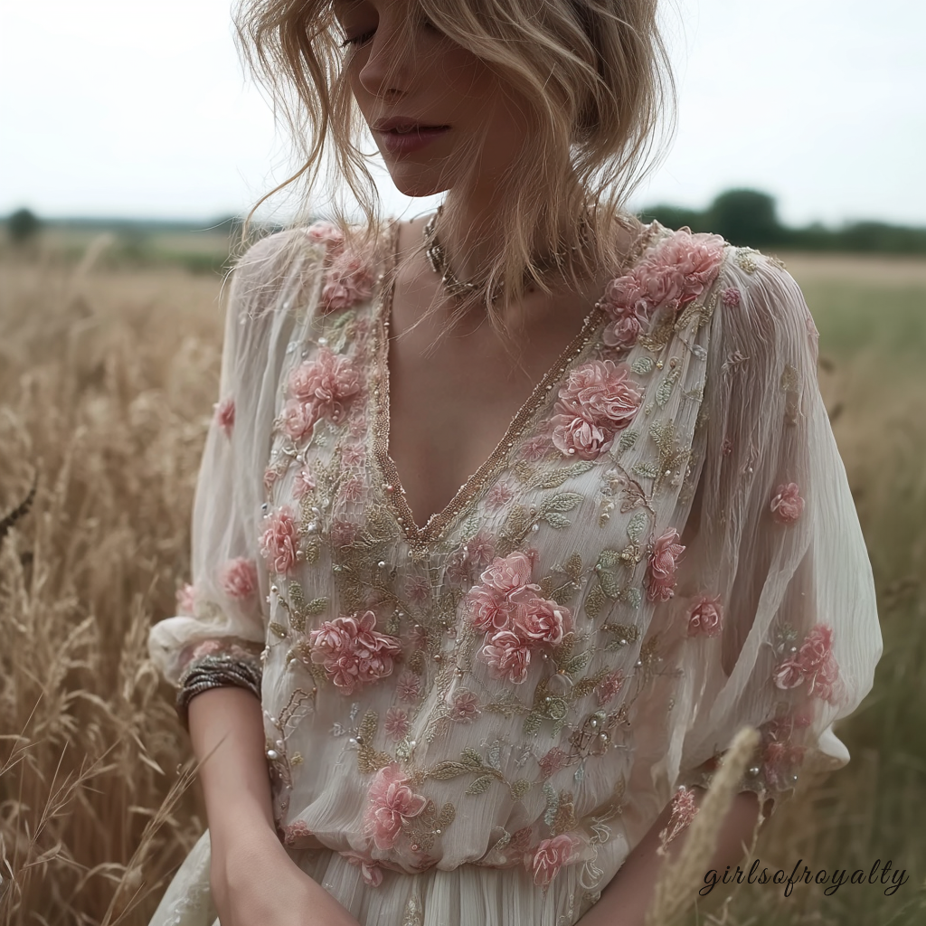 Vintage Inspired Top with a Contemporary Edge