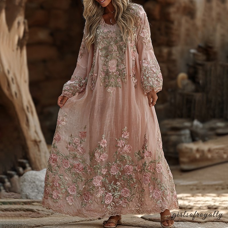 Classic Vintage Dress with a Flattering Fit
