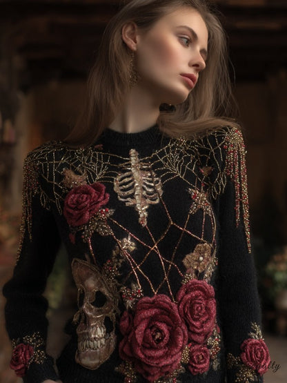Vintage Inspired Sweater with a Contemporary Edge