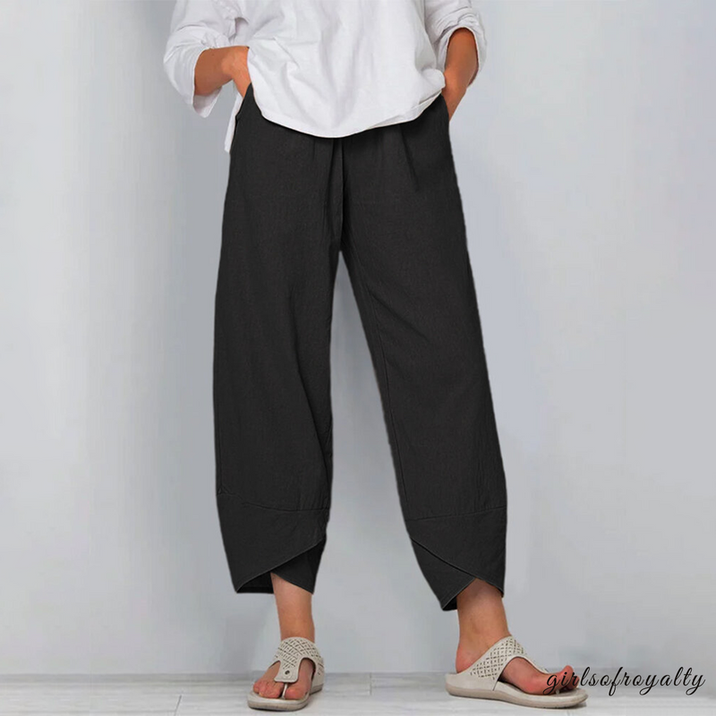 Well Tailored Trousers with a Graceful Silhouette