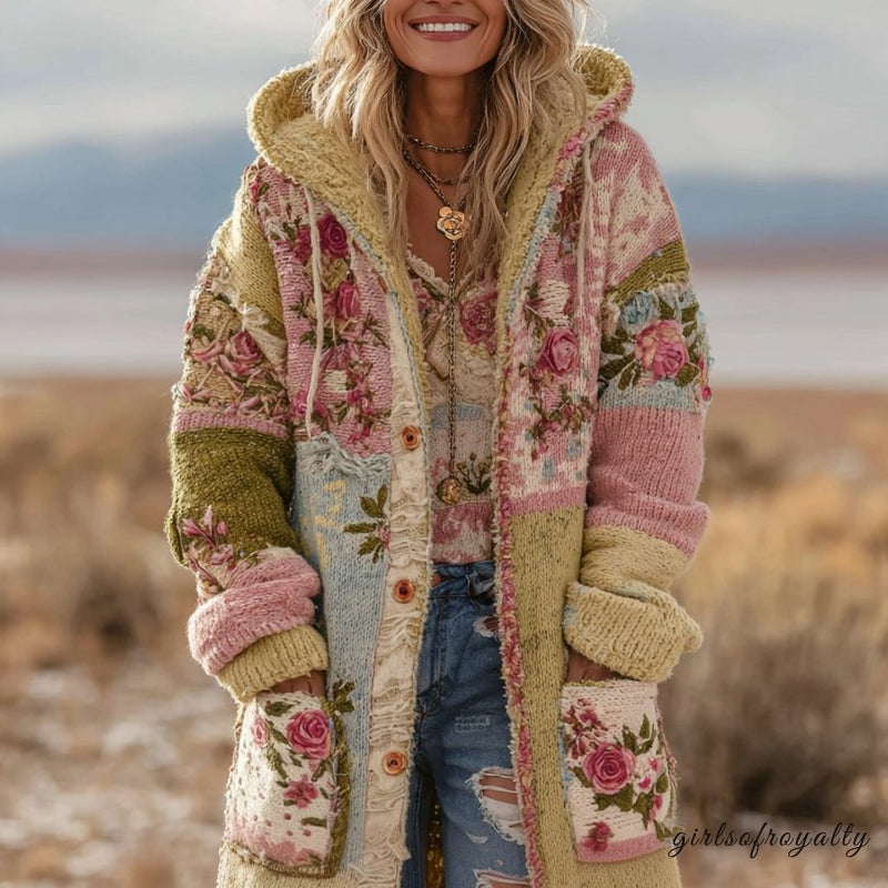 A Vintage Style Cardigan with Delicate Timeless Details