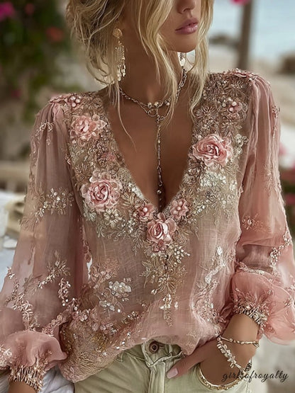 Sophisticated Blouse with a Clean Classic Look