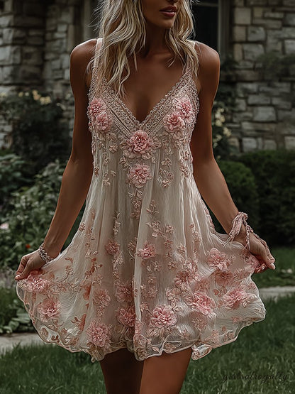 A Vintage Style Dress with Delicate Timeless Details