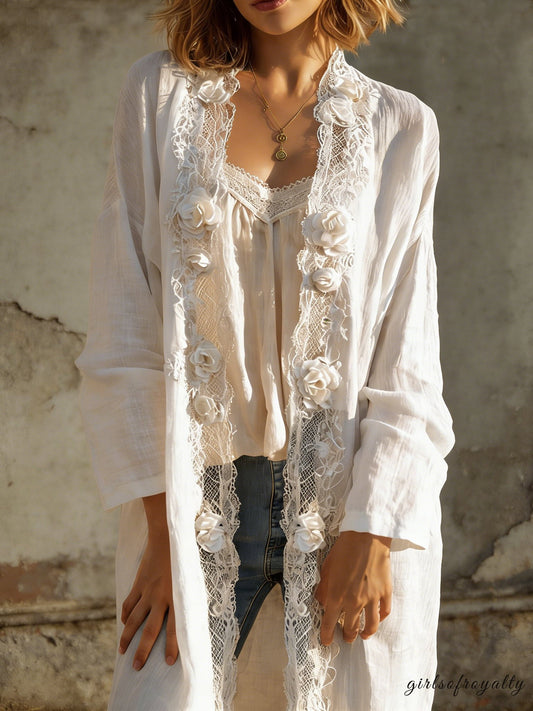 Well Tailored Cardigan with a Graceful Silhouette